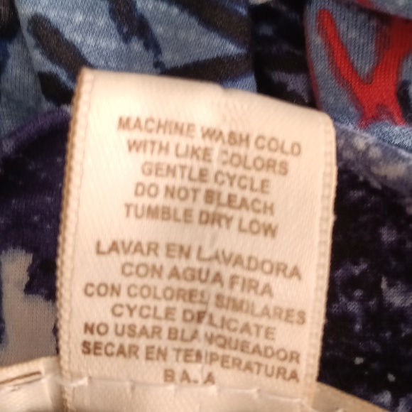 NYC Womens Graphic Black girl magic long sleeve Front Splits Tunic Top  sz M - Picture 14 of 14